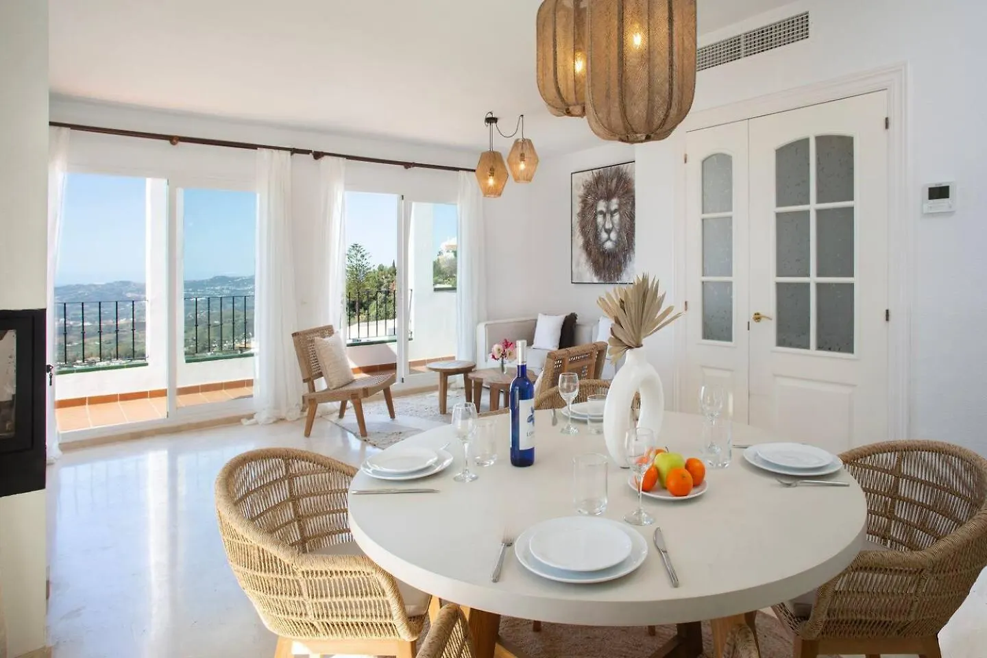 Sea View Penthouse In Historic Mijas Pueblo Apartment